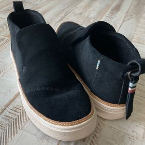 TOMS Paxton Suede Slip-On Shoes, Size 6.5